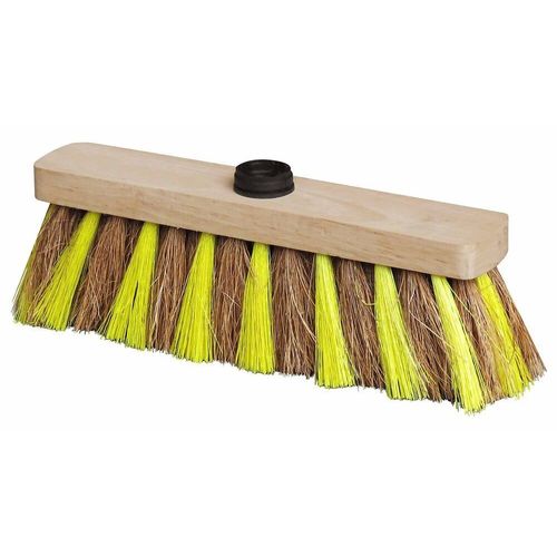 Balai coco zébrés 29 cm - sans manche