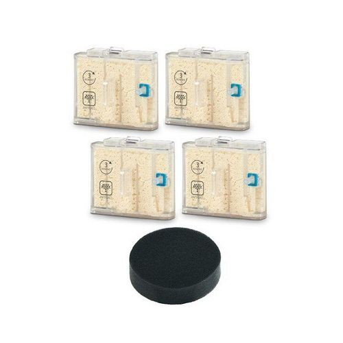 Lot De 4 Cartouches Anticalcaire + 1 Filtre Zr850001