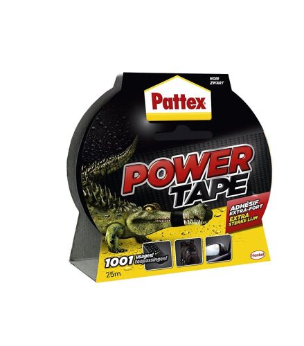Adhésif Réparation PATTEX Power Tape Noir 25m