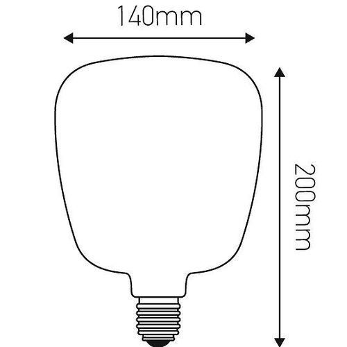 Ampoule Led "Candy" E27 4w D140mm Finition Irisèe Girard Sudron