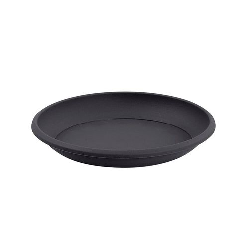 Soucoupe Cancùn - Diamètre 38 Cm - Gris Anthracite Eda Plastiques