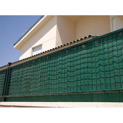 Canisse Pvc Double Face Vert 18 M - 6 Rouleaux De 3 X 1 M - Jardideco