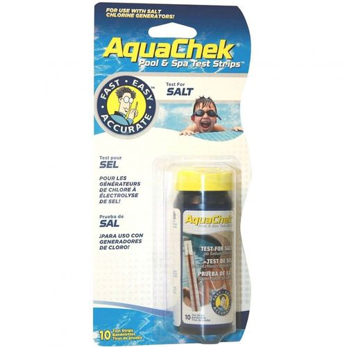 Bandelettes d'analyse Aquachek - piscines et spas au sel