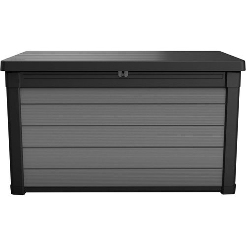 Wagner-Keter Premier Box Coffre De Rangement De Jardin Extérieur Pour Coussins 380 Litres Gris Anthracite