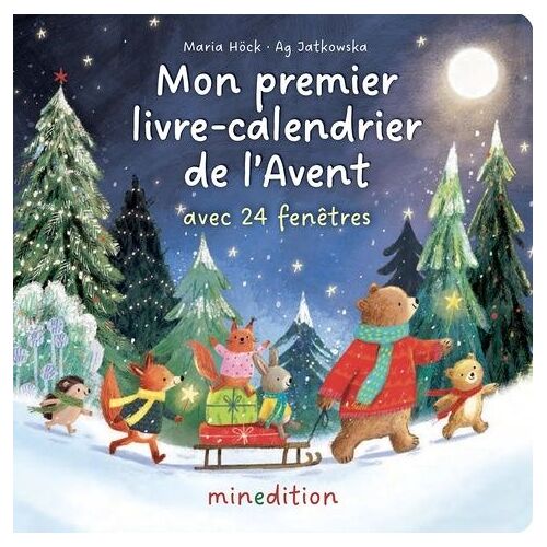 Mon Premier Livre-Calendrier De L'avent - Avec 24 Fenêtres