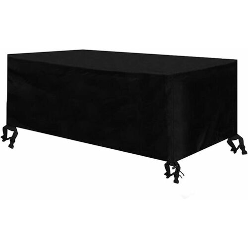 Housse De Table Jardin Etanche Tissu Oxford Housse De Protection Housse De Meuble, Housse Pour Salon De Jardin Bache De Protection Pour Table Et Chaises Exterieur (Oxford, 170 X 94 X 71cm) Goodnice