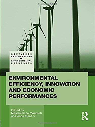 Environmental Efficiency, Innovation And Economic Performances