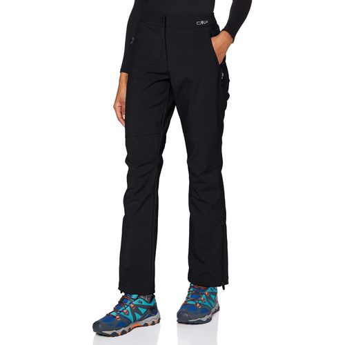 Cmp - Women's Long Pant Softshell 30a1456 - Pantalon Softshell Taille 34, Noir