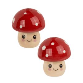 Salière Et Poivrière Champignons Kawaii