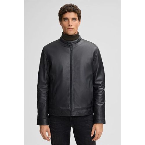 Blouson En Cuir Jace, Noir