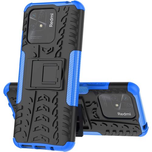 Coque Pour Redmi 10c Militaire Shock-Absorption Et Anti-Rayures Amovible 2 En 1 Coque De Xiaomi Redmi 10c. Hyun Blue