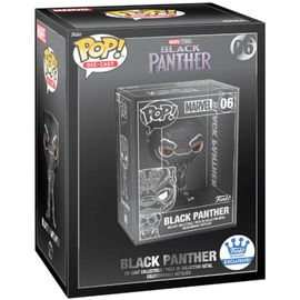 Figurine Funko Pop - Black Panther [Marvel] N°06 - Black Panther Die-Cast [Avec Chase] (64869)