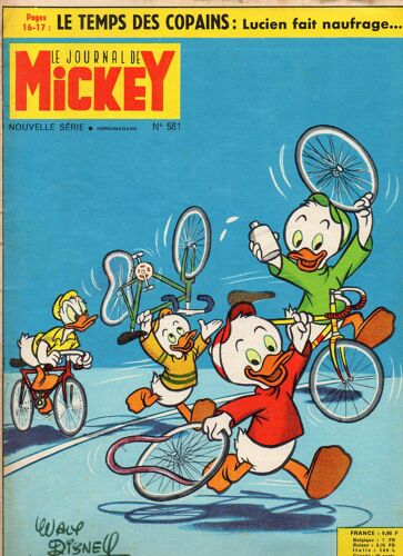 Le Journal De Mickey  N° 581