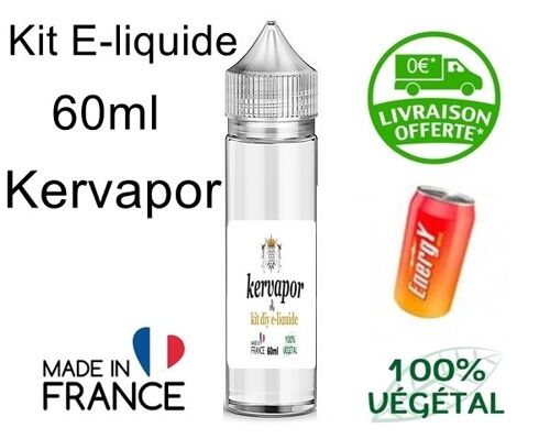 e-liquide Red Energy Bull 12mg 60ml KERVAPOR