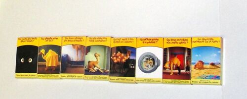 Camel Médium Vide Édition Limitée Lot De 8 Paquets Aux Decor Differents