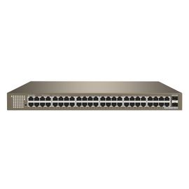 Tenda Switch di Rete Non Gestito 50 Porte Gigabit Montaggio Rack Grigio TEG1050F