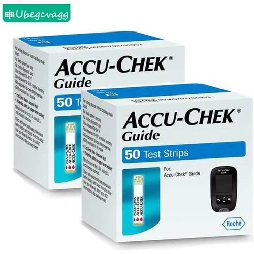 Bandelettes De Test De Glycémie - Accu-Chek Guide - 100pcs