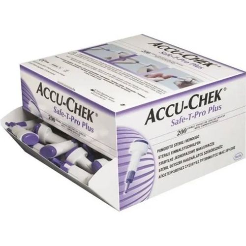 Autopiqueur À Usage Unique- Accu- Chek Safe-T-Pro- Plus