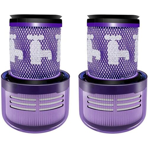 2 xFilter pour Dyson V12 Detect Slim Aspirateurs pour Dyson V12 Slim Absolute Extra Total Clean Fluffy Accessoires Filtre arrière Pièce de rechange