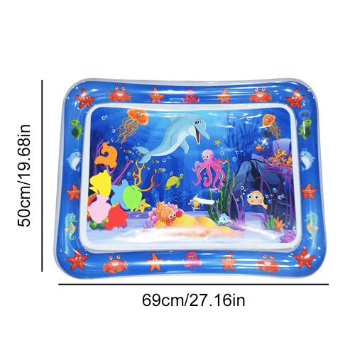 Polymères De Jeu D'eau Mentaires Oriel Pour Chats Avec Poisson,Coussin D'eau Gonflable Épaissi Pour Enfants,Coussin De Temps Drôle,Jouets Mentaires Oriels.06.