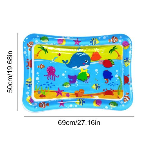Polymères De Jeu D'eau Mentaires Oriel Pour Chats Avec Poisson,Coussin D'eau Gonflable Épaissi Pour Enfants,Coussin De Temps Drôle,Jouets Mentaires Oriels.07.