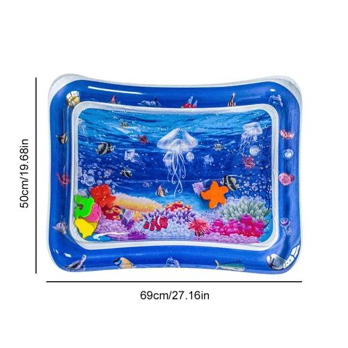 Polymères De Jeu D'eau Mentaires Oriel Pour Chats Avec Poisson,Coussin D'eau Gonflable Épaissi Pour Enfants,Coussin De Temps Drôle,Jouets Mentaires Oriels.11.