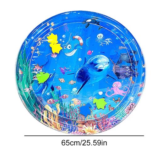 Polymères De Jeu D'eau Mentaires Oriel Pour Chats Avec Poisson,Coussin D'eau Gonflable Épaissi Pour Enfants,Coussin De Temps Drôle,Jouets Mentaires Oriels.01.