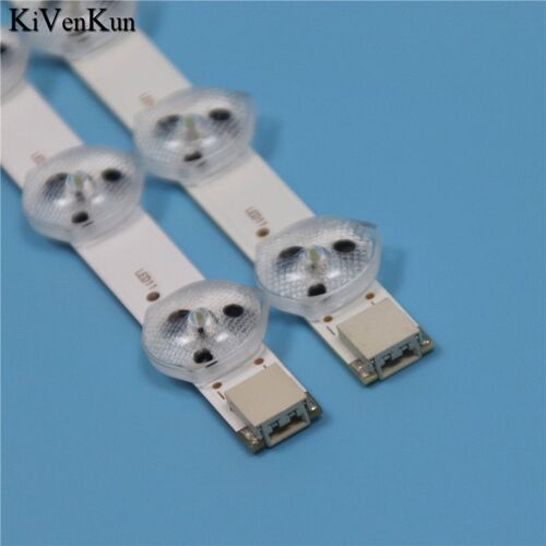 575mm 10 piece5 lot Bande de rétroéclairage LED pour télévision, Kit de 11 lampes, 575mm, pour JVC LT-32C672 32C675 32C676 Bars, Innotek 32 ""NDV REV0.0 REV1.1 ( Nipseyteko )