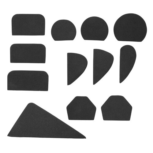 12 Pièces Moules De Poignée Tasse Poterie Pour L'argile, Petites Formes Tasses, Outil Fabrication La