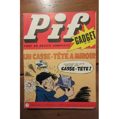 Pif Gadget 196 (1434) De Novembre 1972
