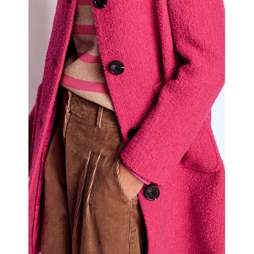 Manteau En Laine Carlisle-Rose Éclatant