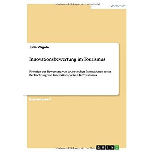 Innovationsbewertung Im Tourismus