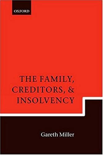 The Family, Creditors, And Insolvency
