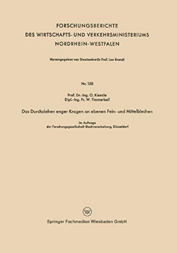 Das Durchziehen Enger Kragen An Ebenen Fein- Und Mittelblechen