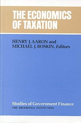 The Economics Of Taxation