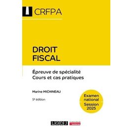 Droit Fiscal - Epreuve De Spécialité, Cours Et Cas Pratiques