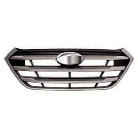 Grille De Radiateur Pour Hyundai Tucson Iii Phase 1, 2015-2018, Chromée, Neuve