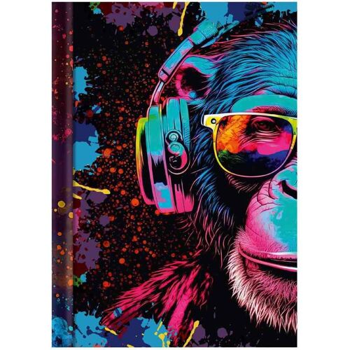 Rnk Verlag Carnet De Notes "Neon", A4, 96 Feuilles, Uni