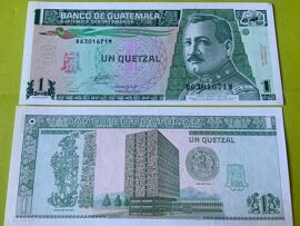 Billet Guatemala 1 Quetzal