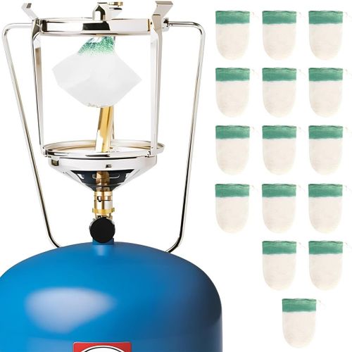 15pcs Lantern Cover,Incandescent Lamp Cover,Gas Lamp Cover,Lantern Cover,Camping Gas Lamp Cover,Mesh Paraffin Lamp Replacement Cover Sets,Lantern Accessories