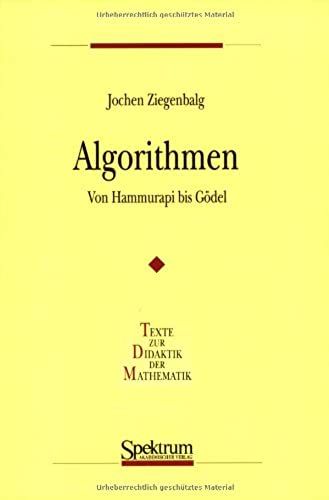 Algorithmen: Von Hammurapi Bis Gadel