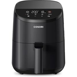 NouvelHorizonstore-Air Fryer 70-205¿ 4-en-1 Friteuse Sans Huile 2L,Idéal Pour Les Collations,Faciles à Croustillants,97% d'Huile en Moins,30+Recettes en Ligne,1-2 Personnes,Noir