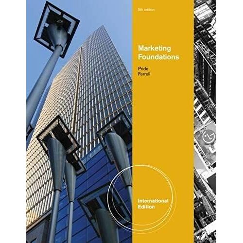 Marketing Foundations, International Edition
