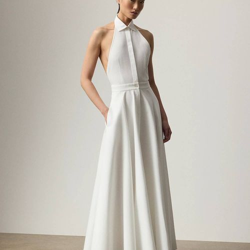 Robe Eldred En Piqué De Coton