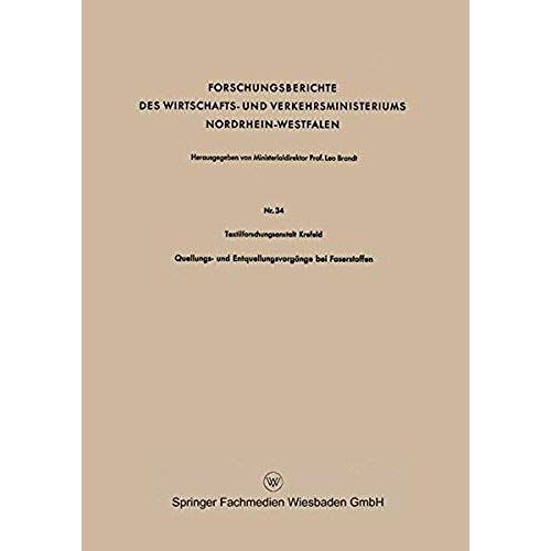 Quellungs- Und Entquellungsvorgänge Bei Faserstoffen