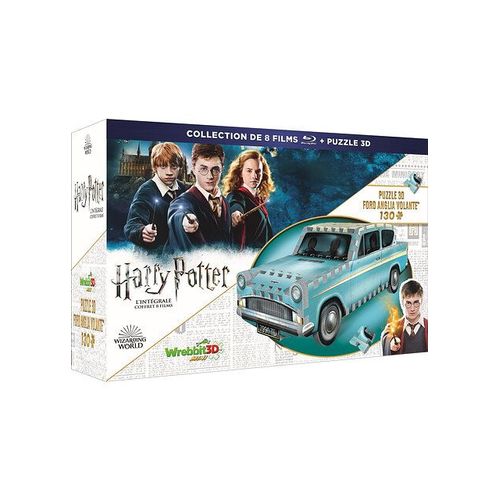 Harry Potter - L'intégrale Des 8 Films - + Puzzle 3d Wrebbit - Blu-Ray