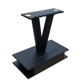 Rack à queues Buffalo modèle V noir 8 queues