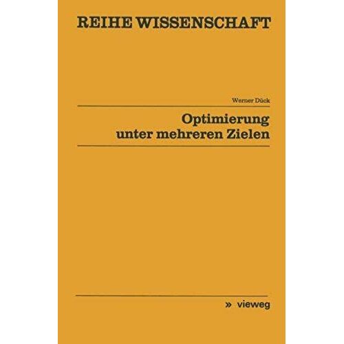 Optimierung Unter Mehreren Zielen