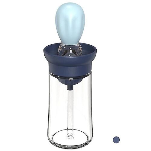 Distributeur de bouteille d'huile de cuisine avec brosse en silicone Cuisson Cuisson Barbecue Assaisonnement Distributeur d'huile