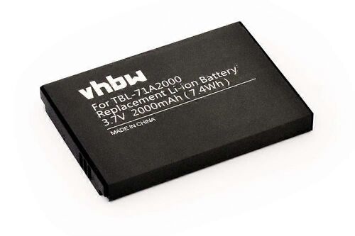 Batterie vhbw compatible avec les points d'accès modem routeur TP-Link M7350 version 5.1, TL-TR761, TL-TR861 (2000 mAh, 3,7 V, Li-ion)
